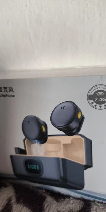 Wireless Lavalier Vlogging Microphone