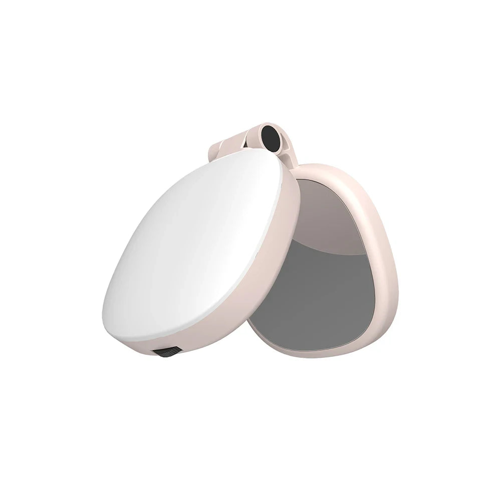 Magnetic Mobile Selfie Mirror and Light