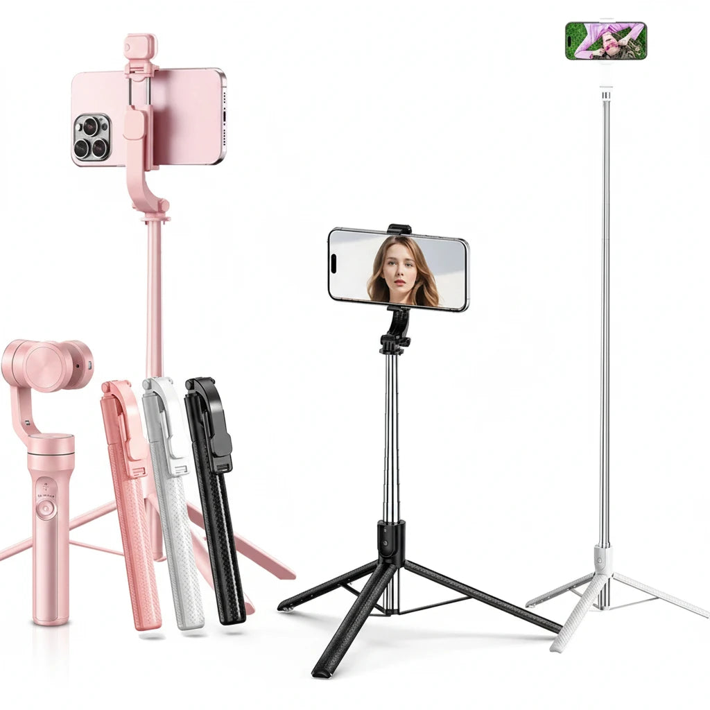 Portable Smartphone Tripod Selfie Stick