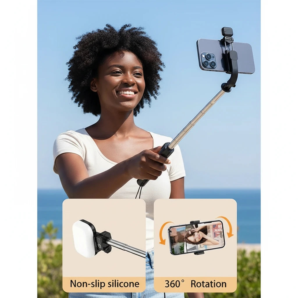 Portable Smartphone Tripod Selfie Stick