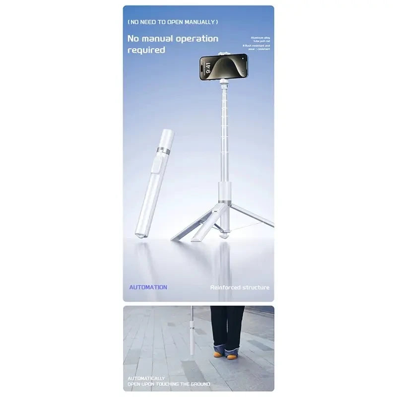 Carbon Fiber Phone Tripod Stand