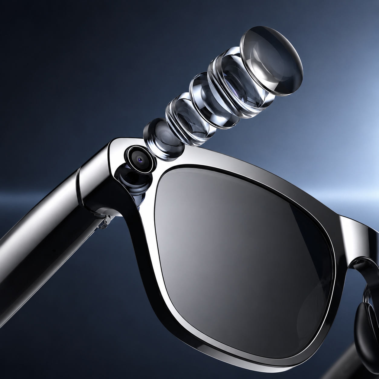 AI Smart Camera Glasses